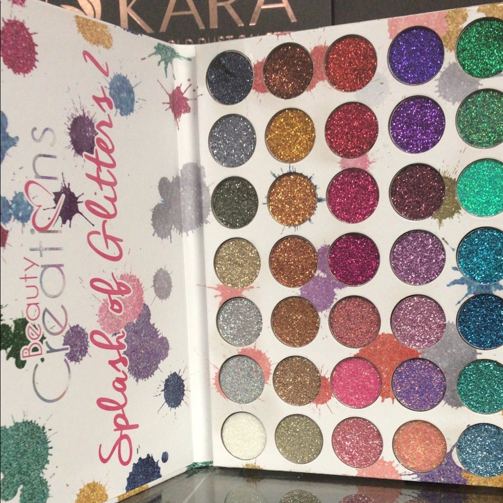 Glitter palette 35 colors by beauty creations